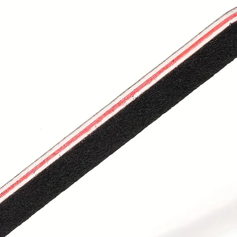 Professional Double-Sided Nail Files 100/180 Grit – 10 or 50pc Nail Files PLUSH