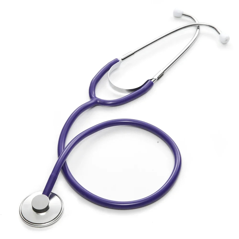 XceeFit Single Head Stethoscope | Doctor, Student & Vet Medical Stethoscope PLUSH Purple