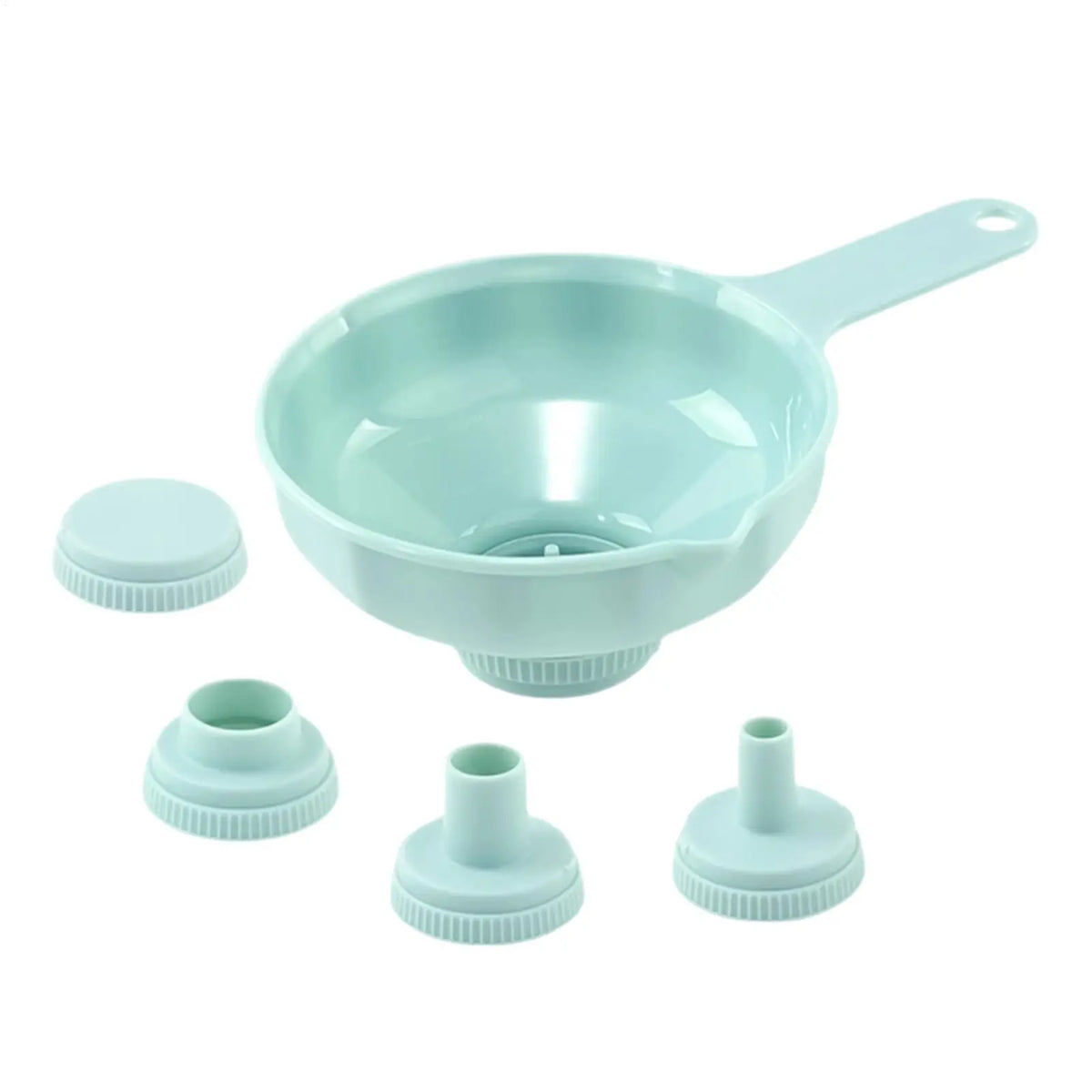 Wide Mouth Canning Funnel Set – 7-Piece Kitchen Jar Funnels Kitchen Funnel Set PLUSH
