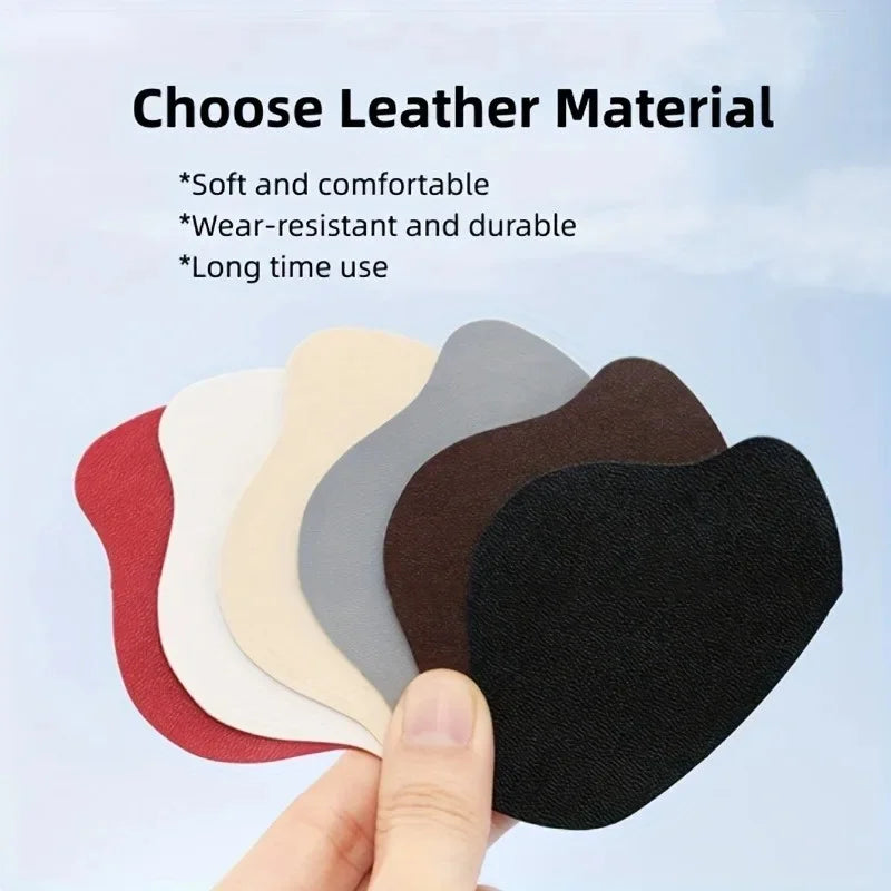 6-Pack PU Sneaker Heel Repair Patches – Shoe Protector Stickers Shoe Repair Patches PLUSH