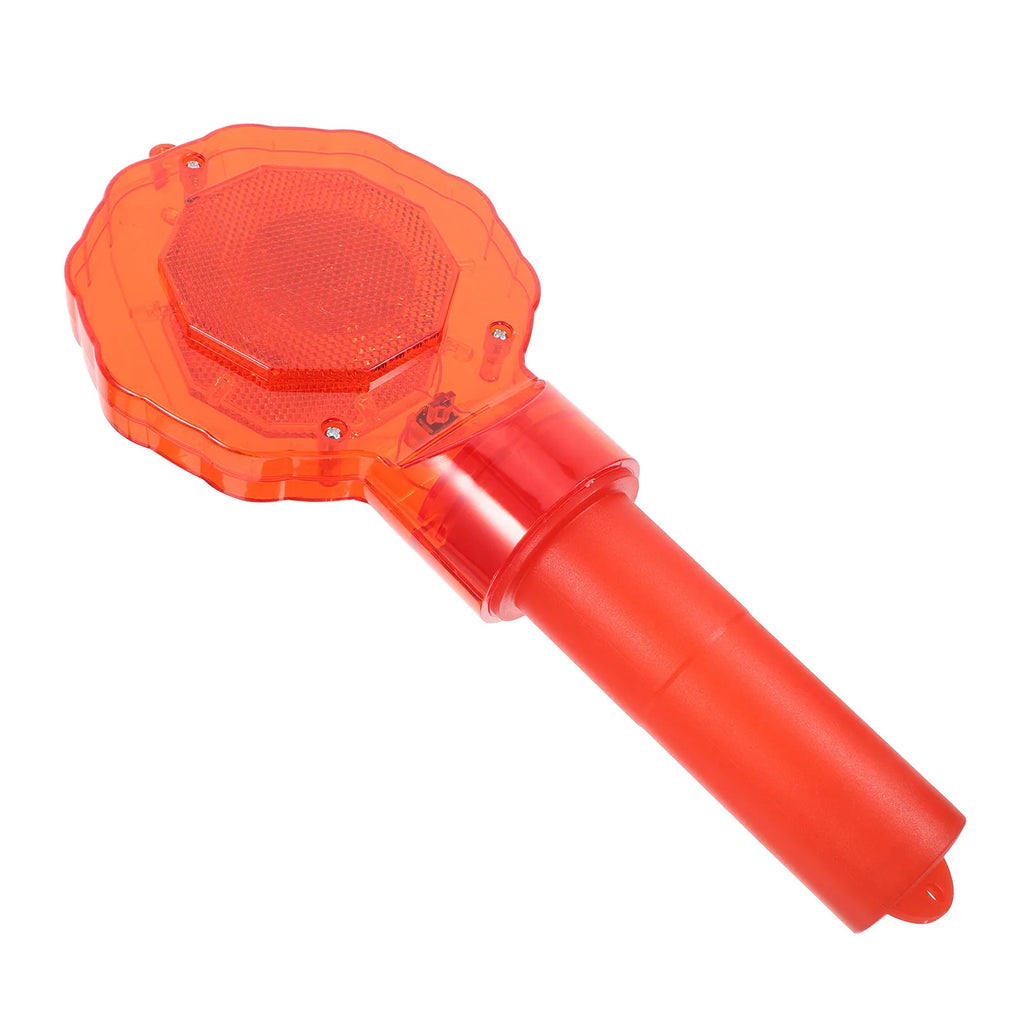 LED Roadblock Warning Light | Red Flashing Safety Lamp Safety Warning Light PLUSH