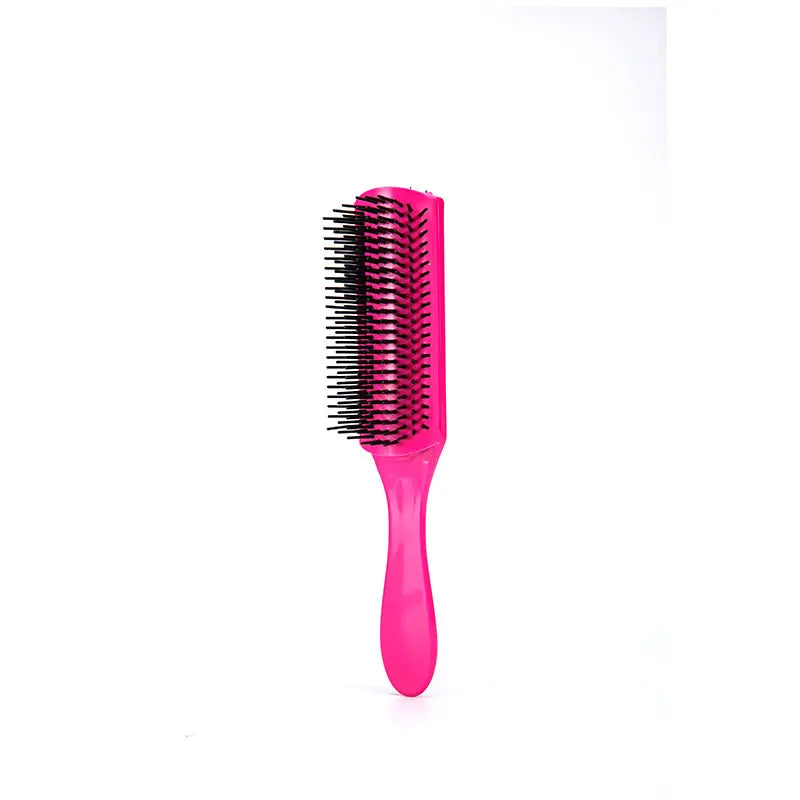 9-Row Dense Bristle Blowout Hair Brush – Root Lift & Volume Hair Styling Brush PLUSH Rose