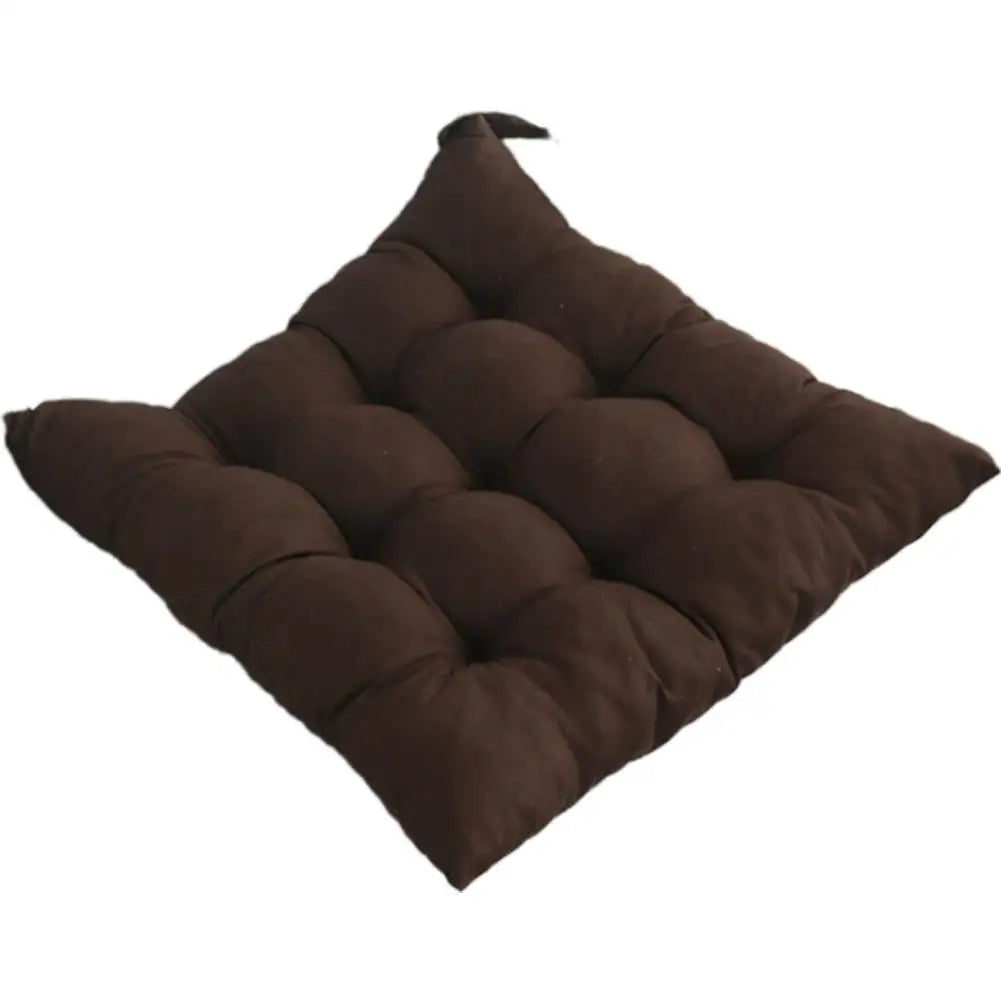 40x40cm Chenille Chair Cushion – Anti-Slip Tufted Seat Pad Chair Seat Cushion PLUSH G