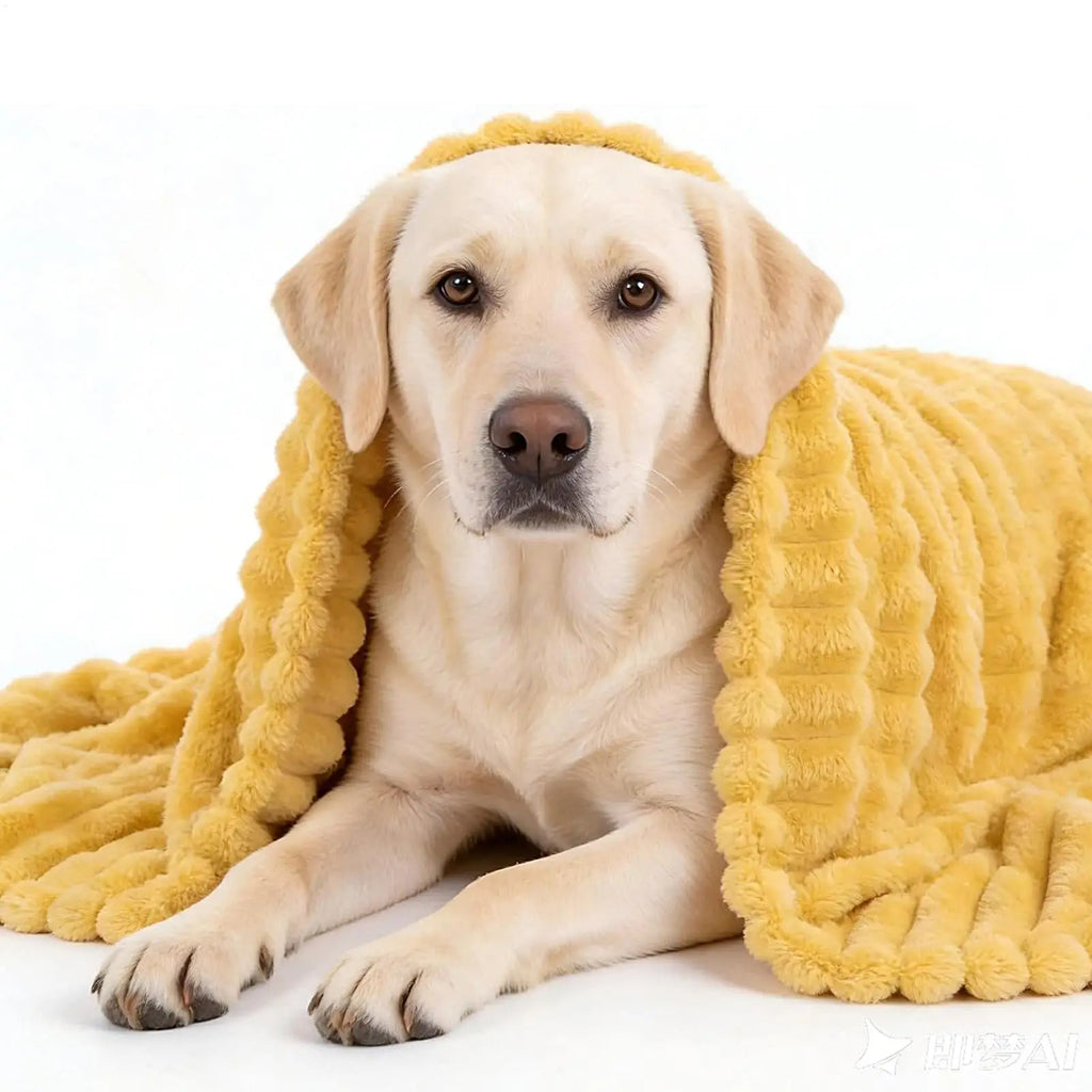 Dog & Cat Calming Blanket – Soft Flannel Pet Throw Pet Calming Blanket PLUSH