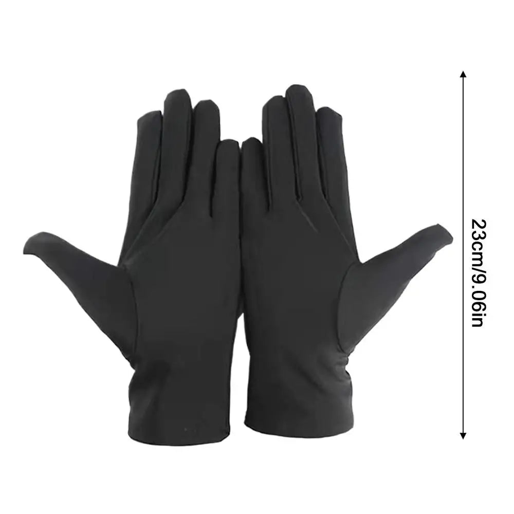 Black Jewelry Inspection Gloves Wrist Length – 1 Pair Jewelry Inspection Gloves PLUSH 1Pair