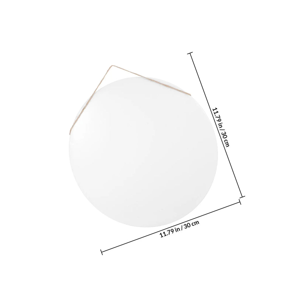 White Tinplate Sublimation Blank Metal Sign 11.79x11.79 In Sublimation Sign Blank PLUSH