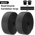 Carbon Fiber Bicycle Bar Tape – Anti-Slip EVA Handlebar Wrap Bicycle Bar Tape PLUSH Black