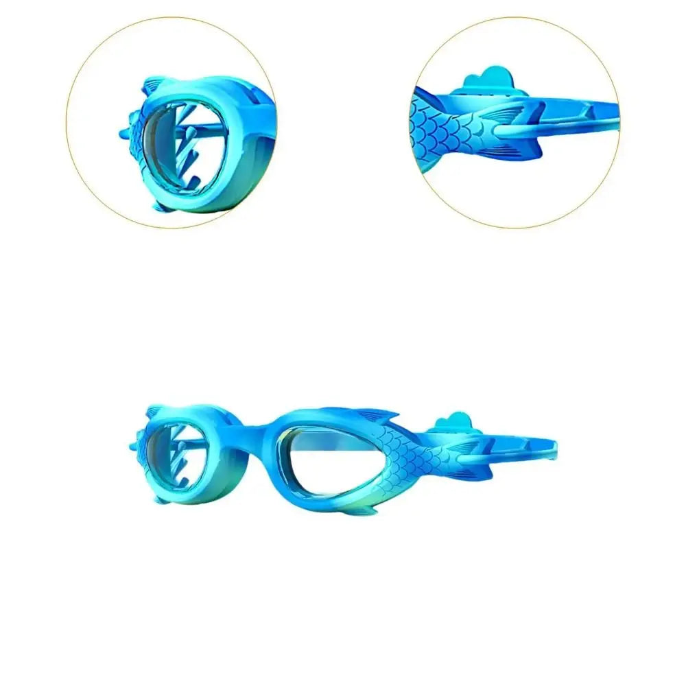 Kids Anti-Fog Swimming Goggles – HD Clear Waterproof Silicone Kids Swimming Goggles PLUSH
