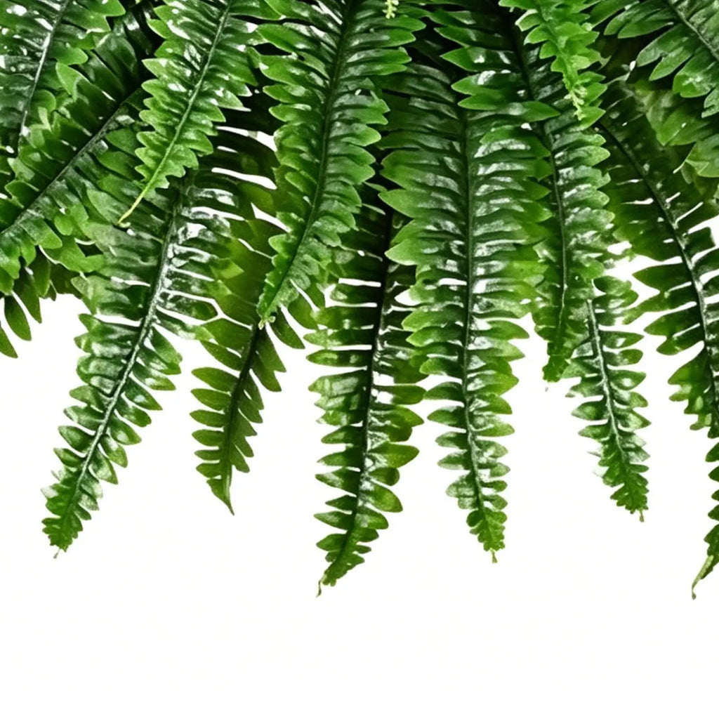Artificial Fern UV Resistant Fake Plant – Indoor & Outdoor Artificial Plant Decor PLUSH