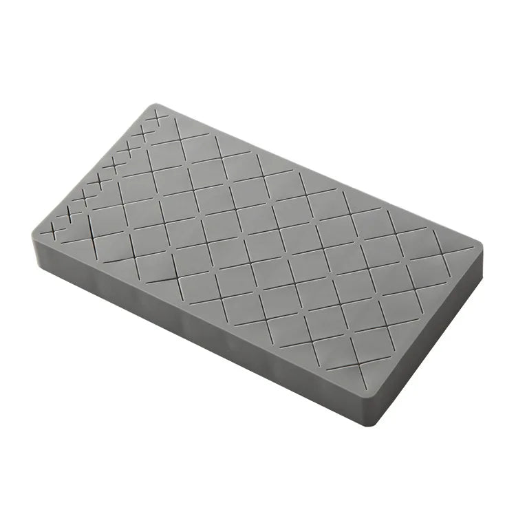 Silicone Lipstick Holder & Makeup Organizer – 24 Slots Makeup Organizer PLUSH GREY 28