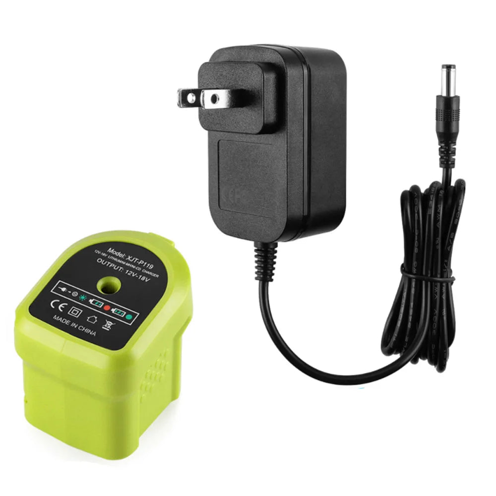 ZUIDID P117 P119 Charger for Ryobi 12–18V Ni-CD Ni-MH Li-ion Power Tool Charger PLUSH