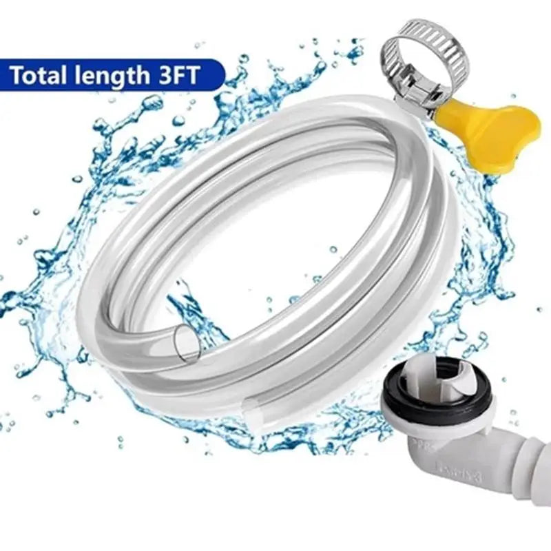 Portable AC Drain Hose Kit 3FT & 6FT | Air Conditioner Drain AC Drain Hose Kit PLUSH A1