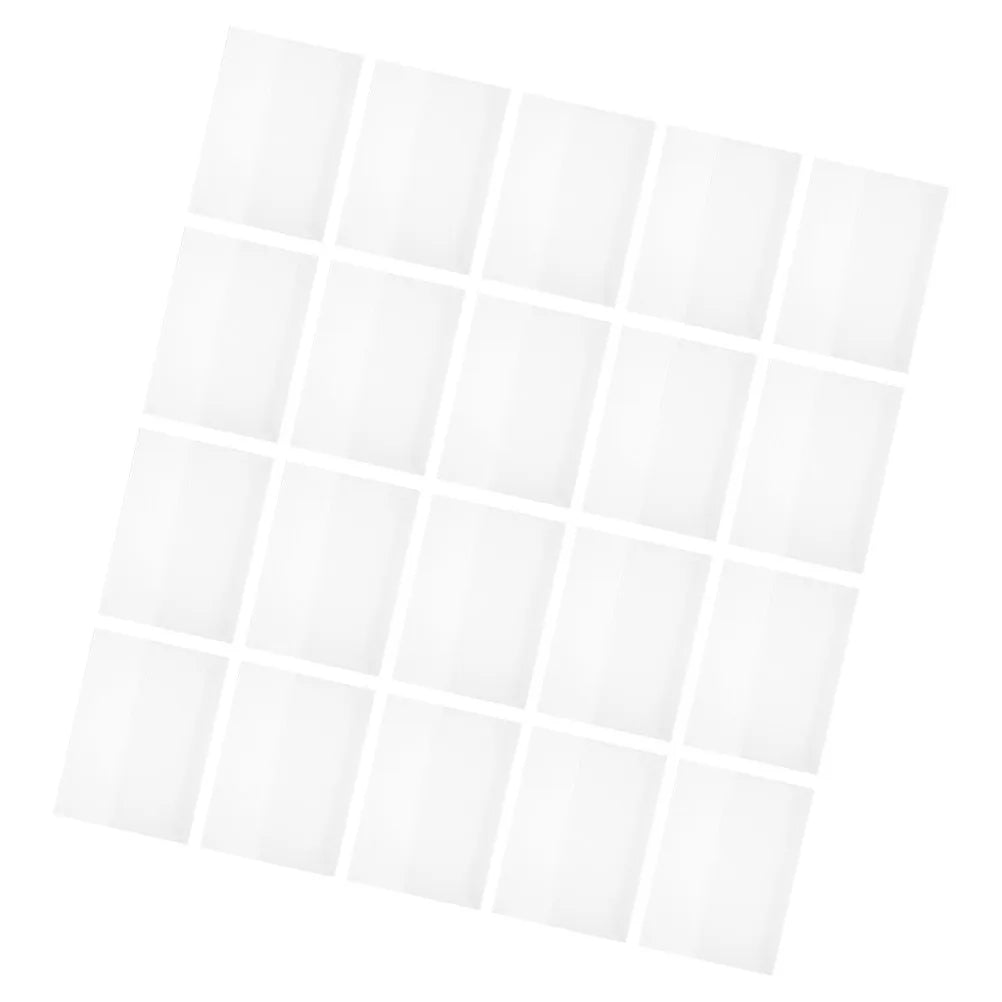 20pcs Clear Waterproof Plastic Book Cover Sleeves for Books Book Cover Sleeves PLUSH