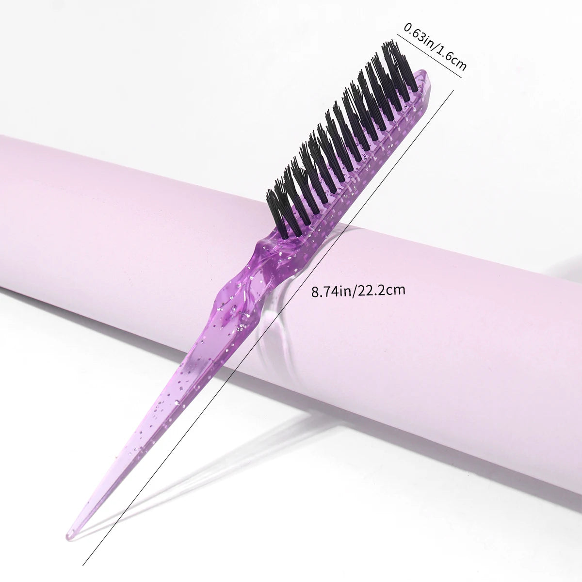 Professional Back Comb Fine Line Hair Brush – Styling Tool Hair Styling Comb PLUSH
