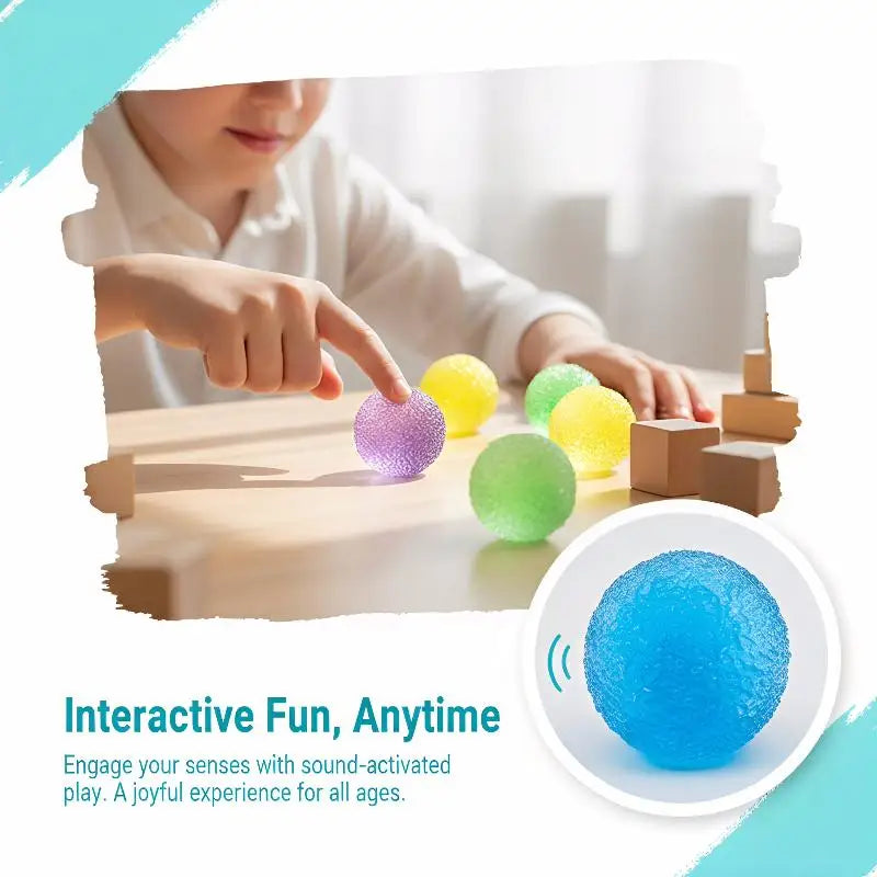 Sensory Squeeze Ball Fidget Toy – Crunchy Moldable Putty Fidget Squeeze Toy PLUSH