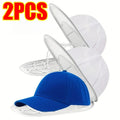 Hat Washing Bag – Anti-Deformation Laundry Protector Hat Laundry Bag PLUSH 2Pcs Whit