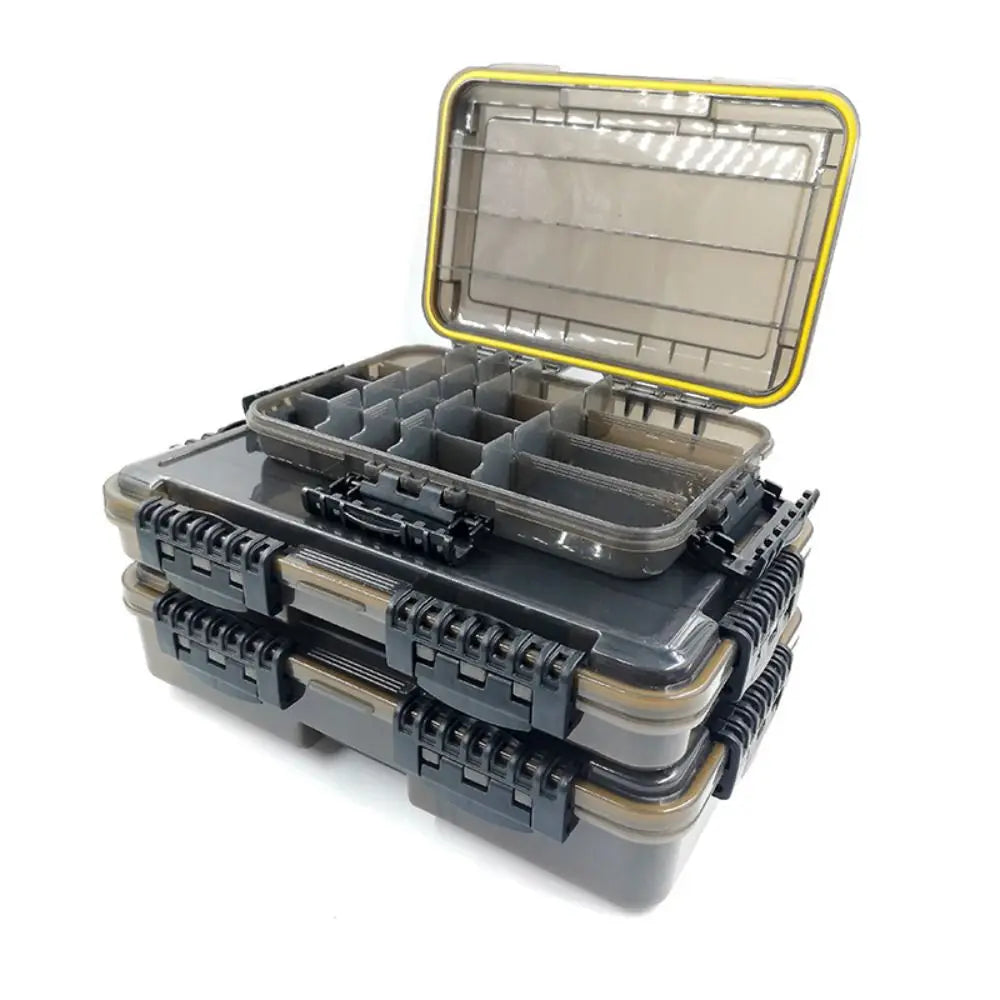 Waterproof Large-Capacity Fishing Tackle Box S/M/L Fishing Tackle Box PLUSH