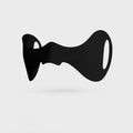 Winter Ski Nose Patch – Windproof Warm Outdoor Face Cover Winter Face Mask PLUSH Black