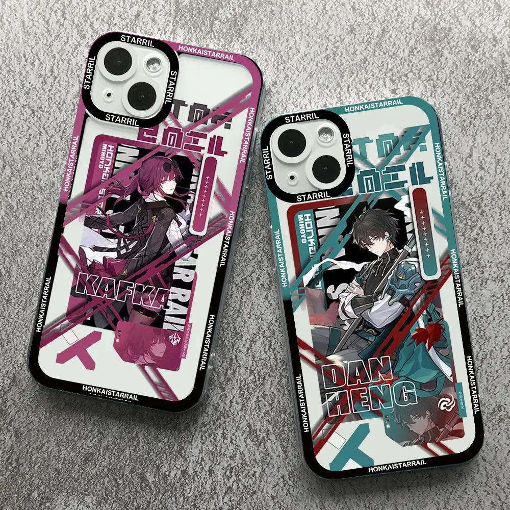 Honkai Star Rail Blade Jing Yuan iPhone Case – Soft TPU Cover Anime Phone Case PLUSH