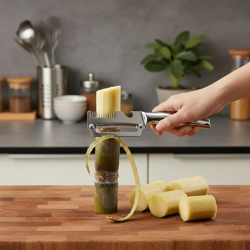 3-in-1 Stainless Steel Vegetable Peeler Slicer Shredder Vegetable Peeler PLUSH