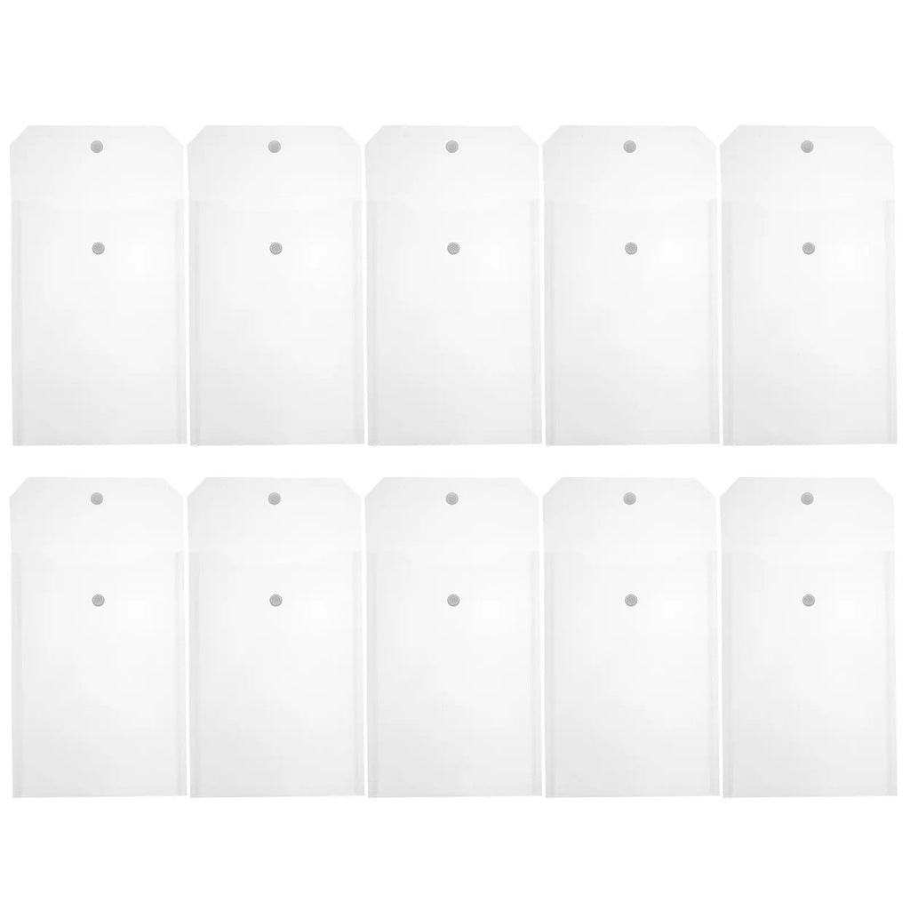 A5 Clear Document Storage Bags 30 Pack – Office Organizer Document Storage Bags PLUSH
