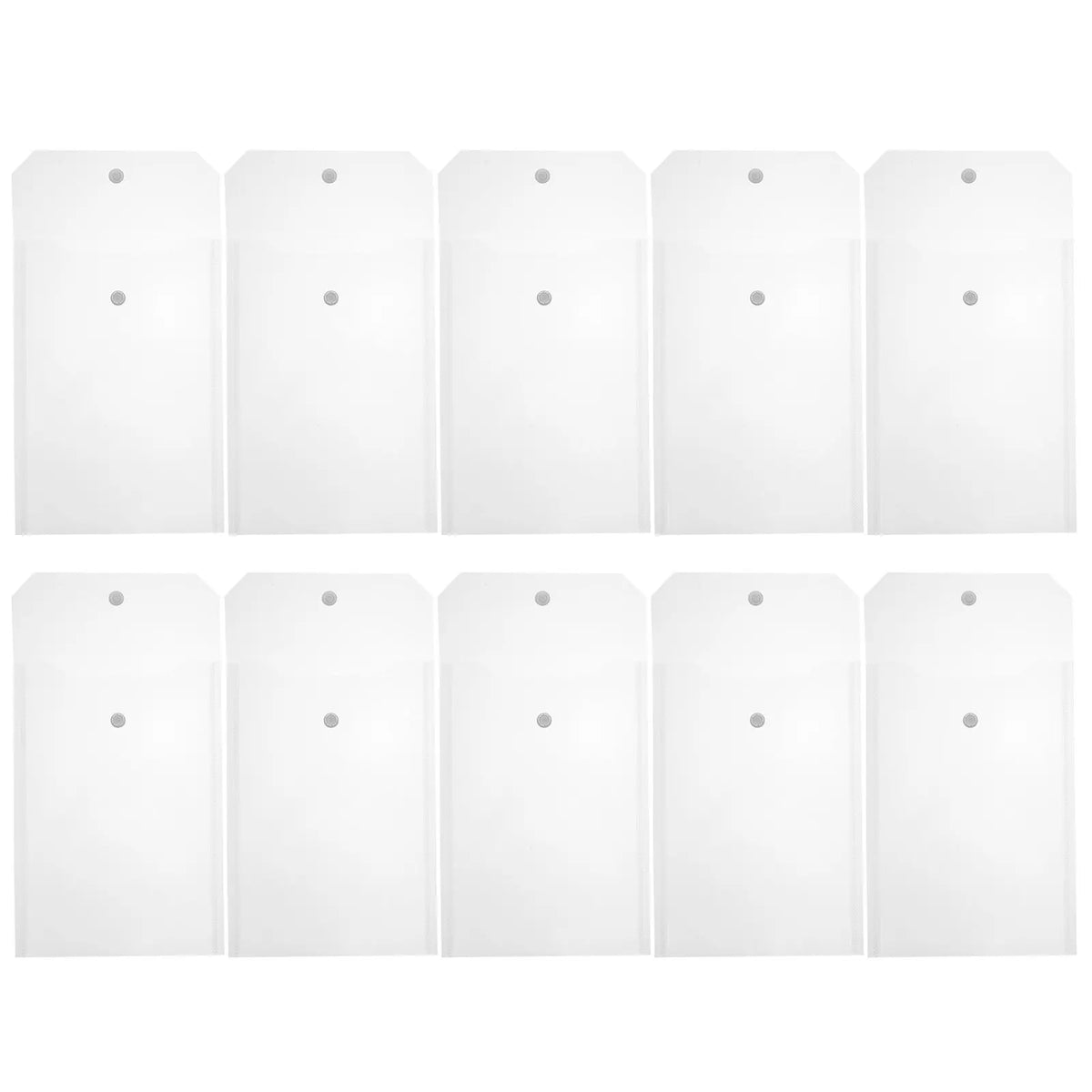 A5 Clear Document Storage Bags 30 Pack – Office Organizer Document Storage Bags PLUSH