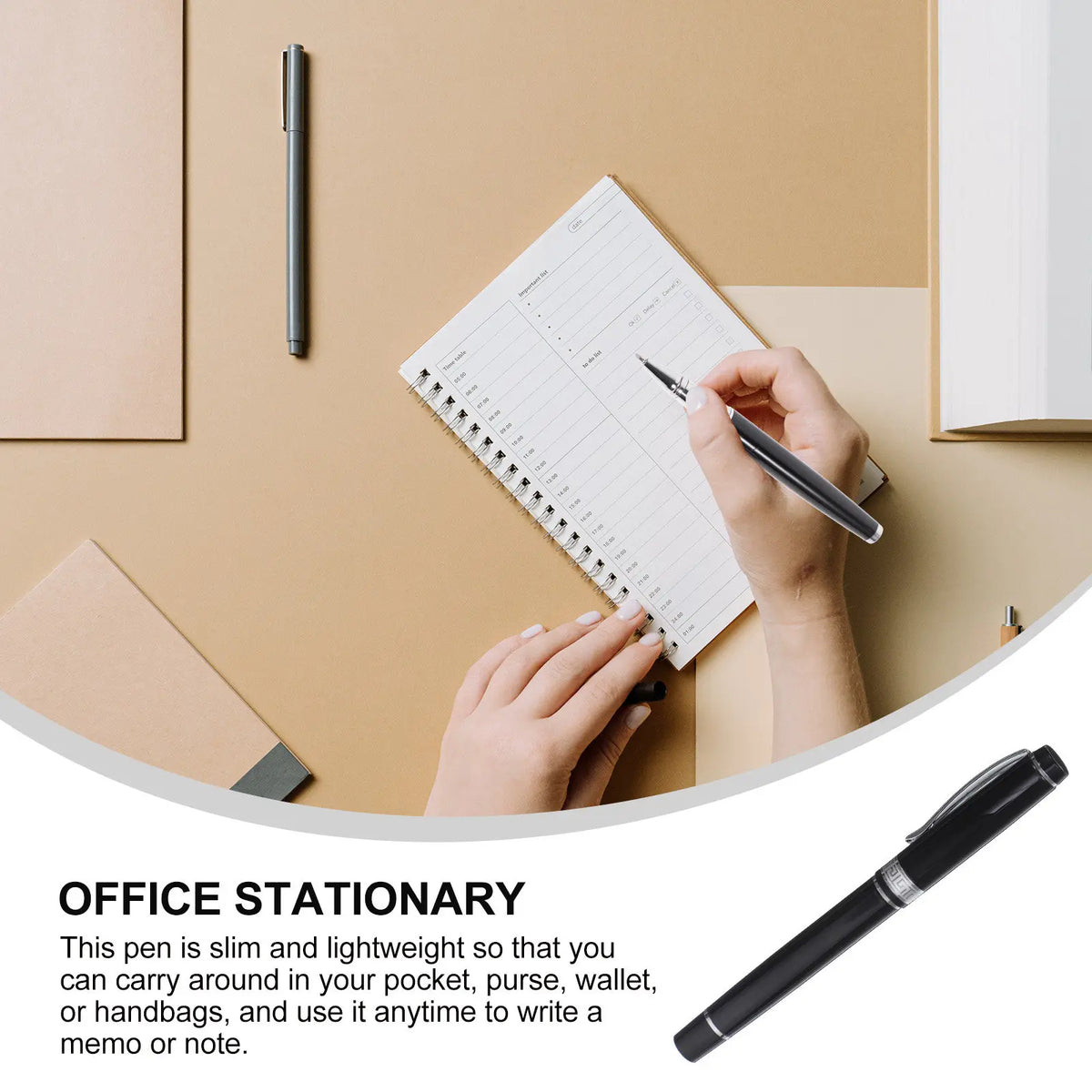 Elegant Slim Metal Ballpoint Pen with Gift Box | Great Gift Ballpoint Pen Gift Set PLUSH