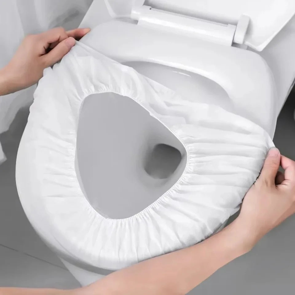 Disposable Toilet Seat Covers Non-Woven 10/20pcs | Travel & Home Toilet Seat Covers PLUSH