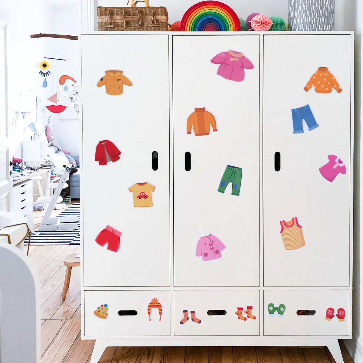 Clothing Classification Label Stickers – Wardrobe Organizer Clothing Label Stickers PLUSH