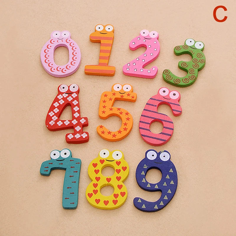 Magnetic Wooden Alphabet Fridge Magnets – Educational Kids Toy Educational Kids Toy PLUSH C