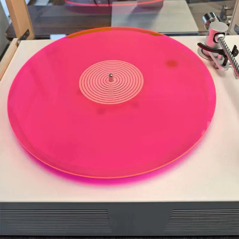Acrylic Turntable Slipmat – Anti-Static Vinyl Record Player Mat Turntable Slipmat PLUSH A5