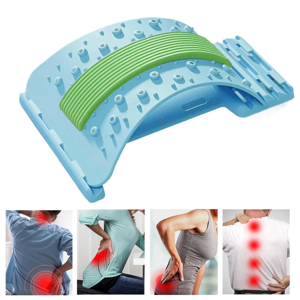 3-Level Adjustable Back Arch Stretcher & Lumbar Massager Back Arch Stretcher PLUSH