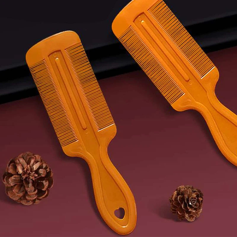 Ultra-Dense Fine-Tooth Double-Sided Comb for Hair & Scalp Care Fine Tooth Comb PLUSH