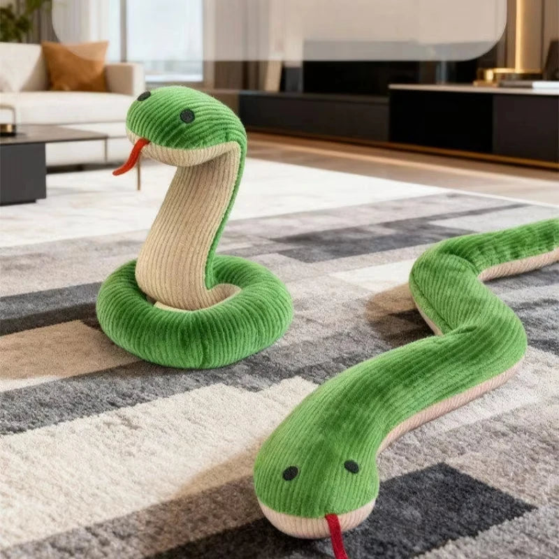 Catnip Snake Toy for Cats – Bite Resistant Interactive Pet Toy Cat Catnip Toy PLUSH
