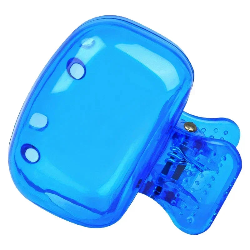 Toothbrush Head Covers – Travel Protector Caps, Color Pack Toothbrush Protector Cap PLUSH Blue 1pc