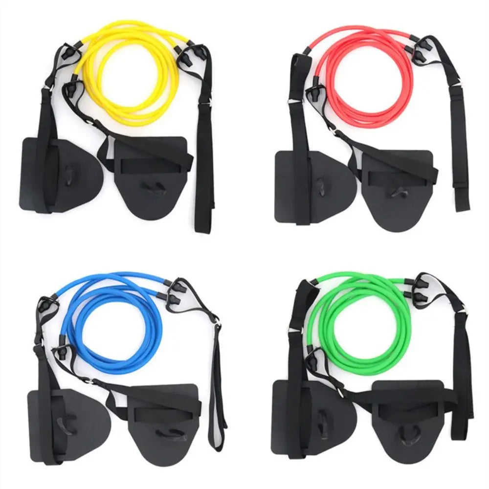 Webbed Hand Paddles & Resistance Bands – Swim Strength Trainer Swim Training Paddles PLUSH