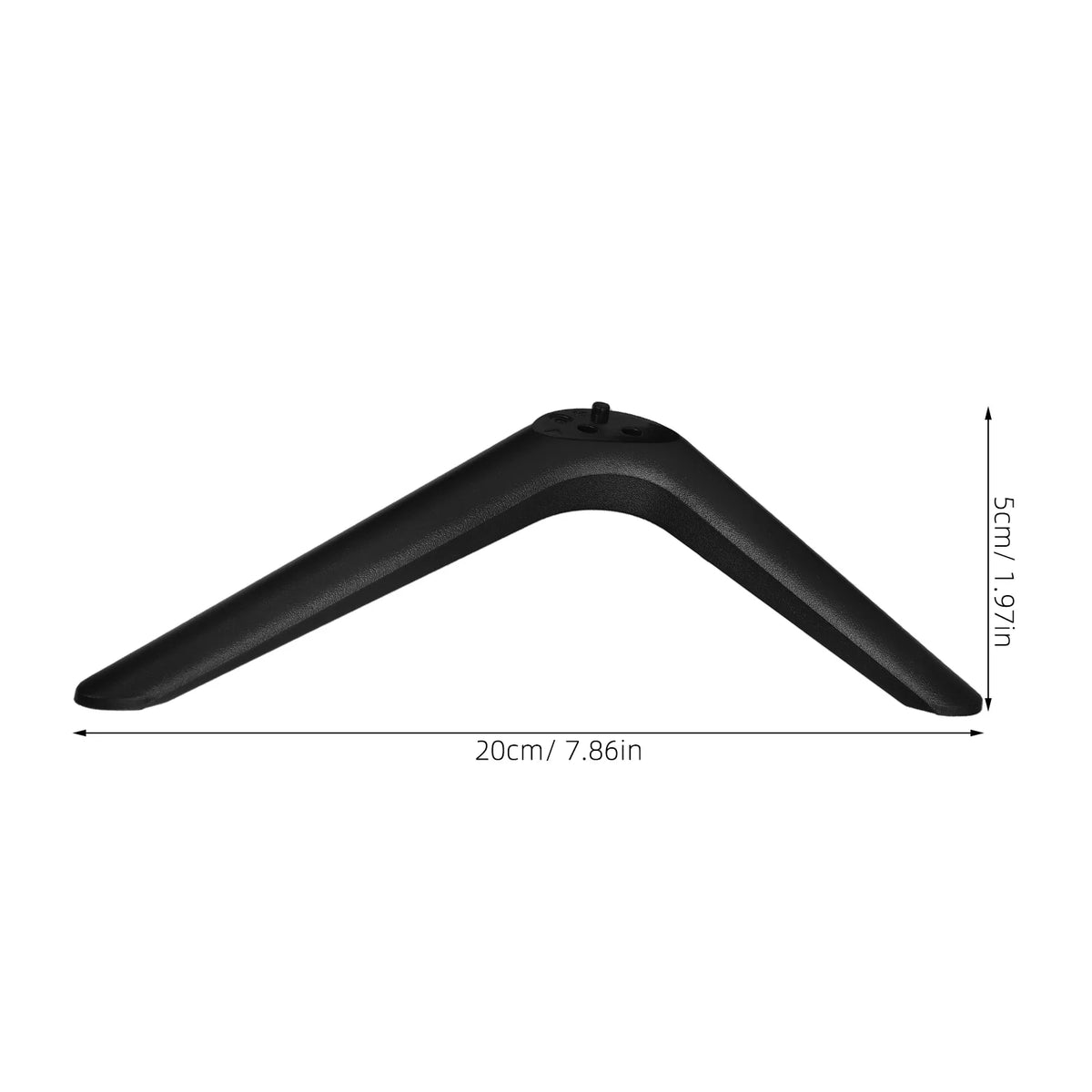 Universal TV Stand Replacement Legs – Double Hole Plastic Feet TV Stand Legs PLUSH 20.00X5.00X4.50CM