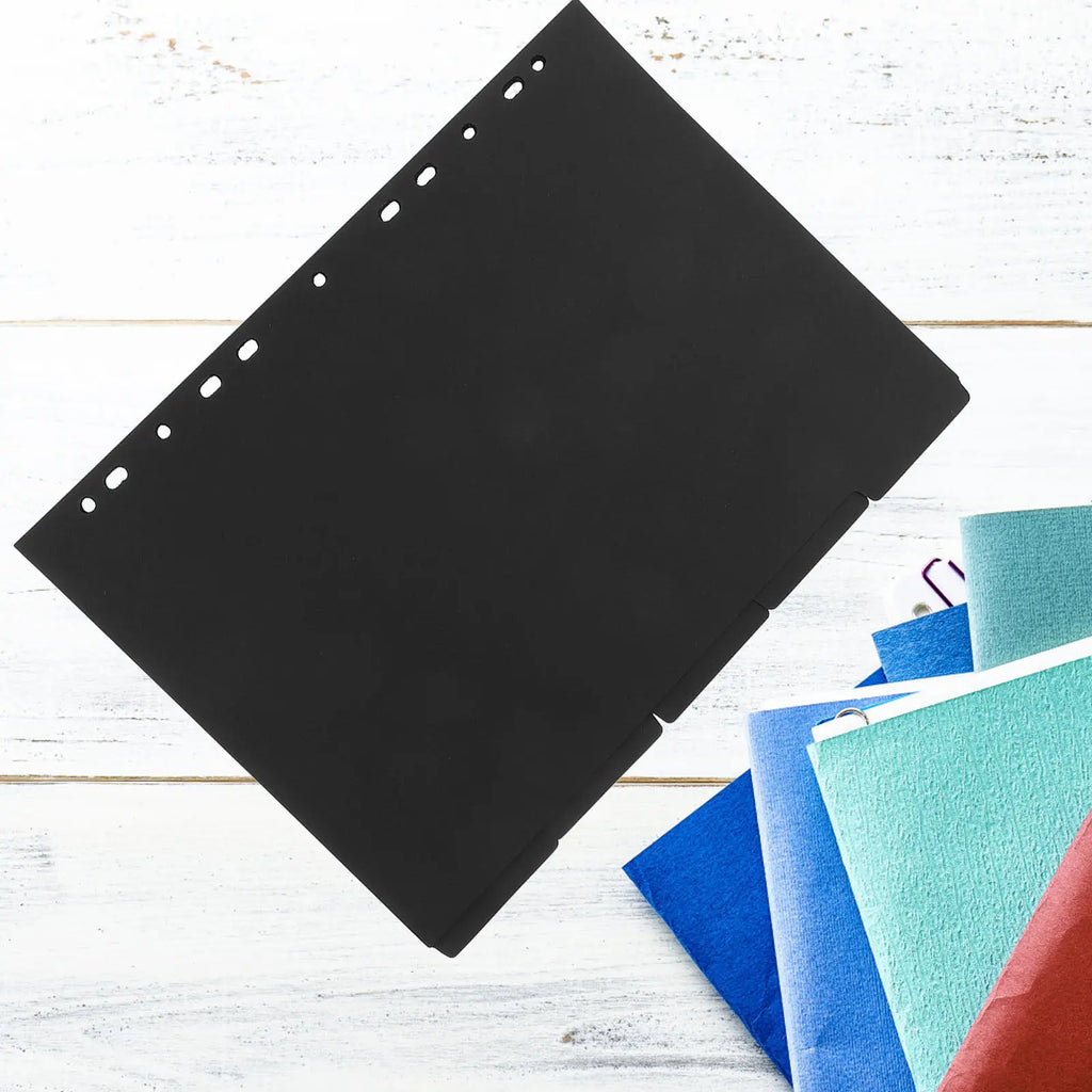 A4 Binder Dividers 5 Sheets – Index Tabs for Ring Binders Binder Dividers PLUSH