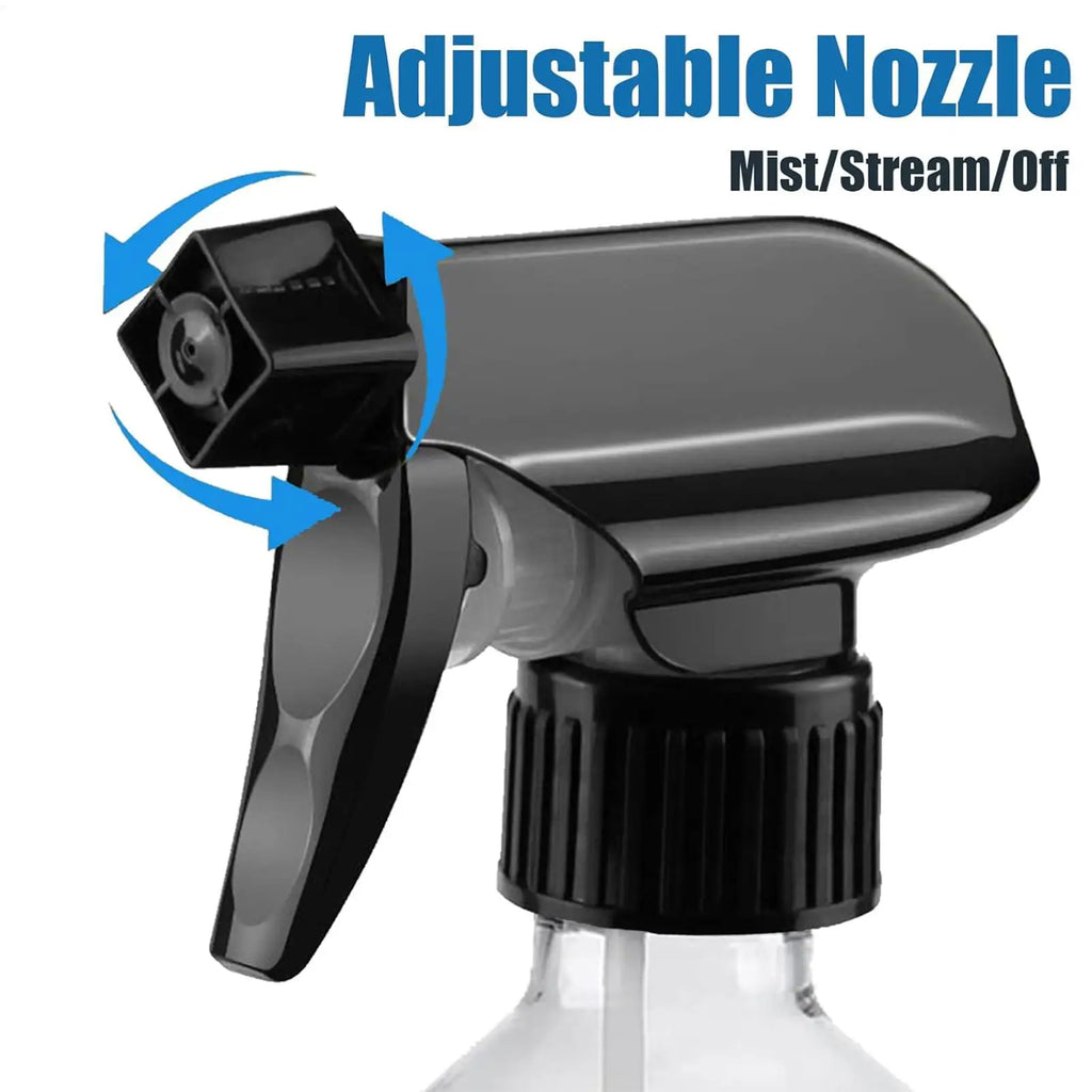 Adjustable Spray Bottles 300/500ml – Refillable Water Mister Spray Bottle PLUSH