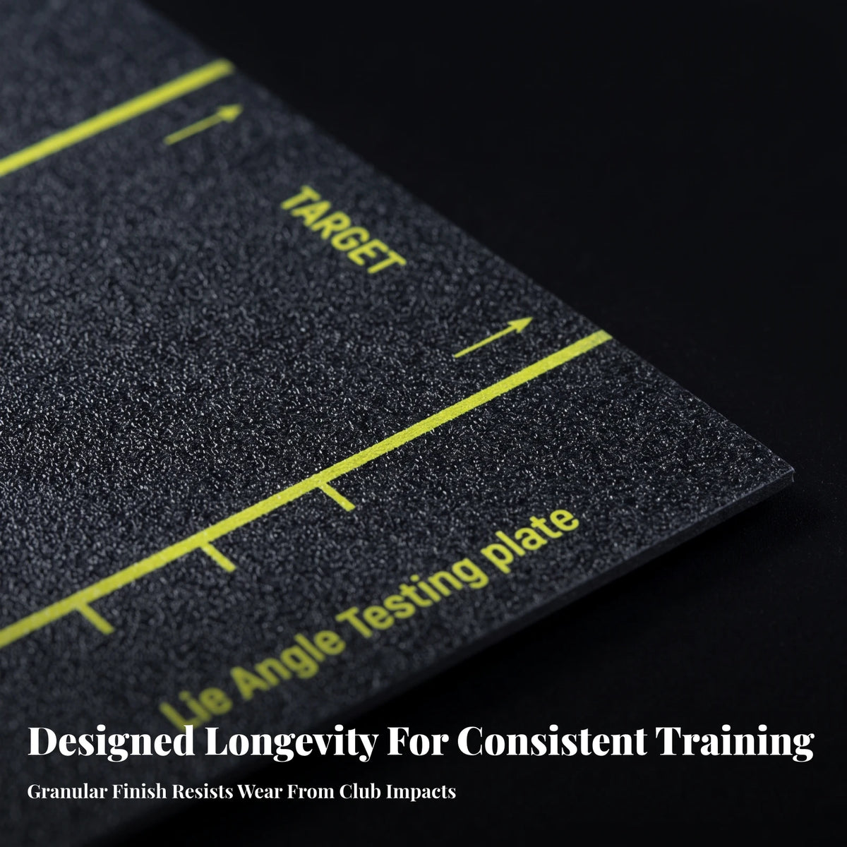 Golf Swing Angle Training Board with Alignment Lines Golf Training Aid PLUSH