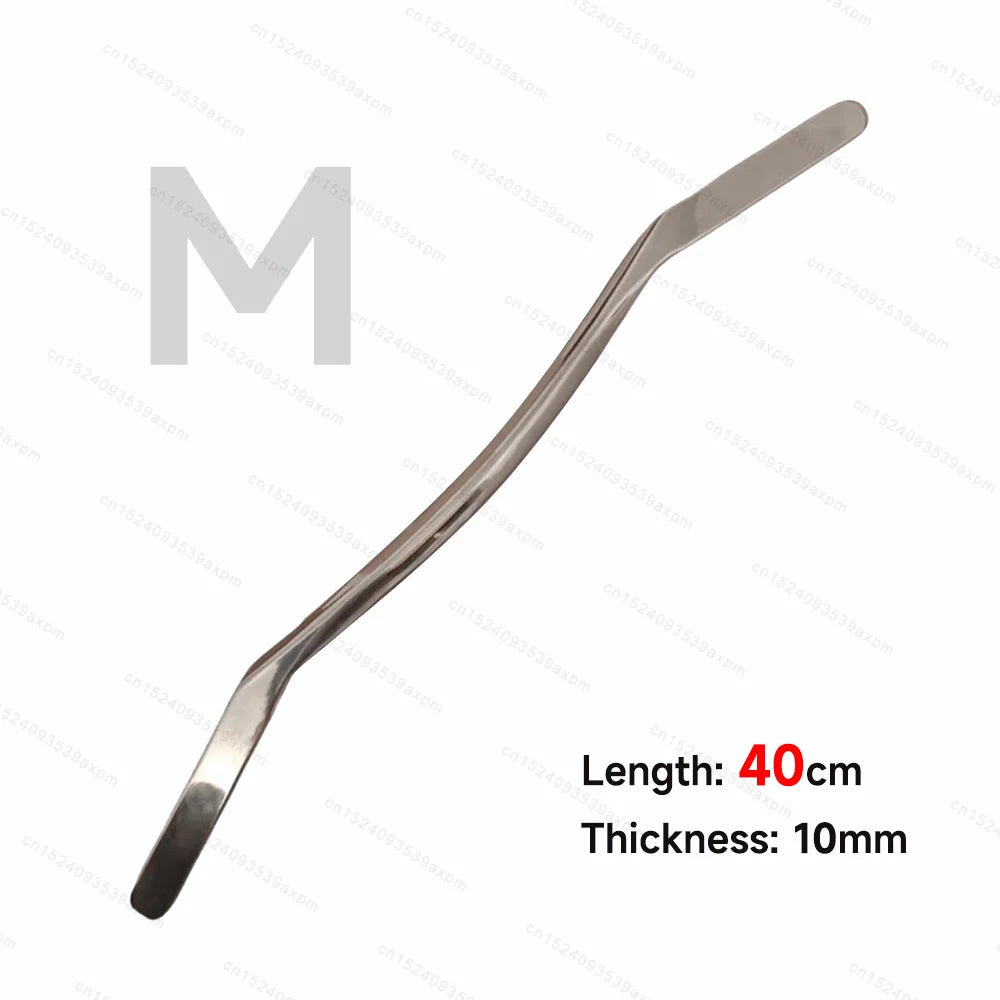 Stainless Steel Fascia Guasha Scraping Tool – Back & Body Fascia Scraping Tool PLUSH M 40cm 10mm