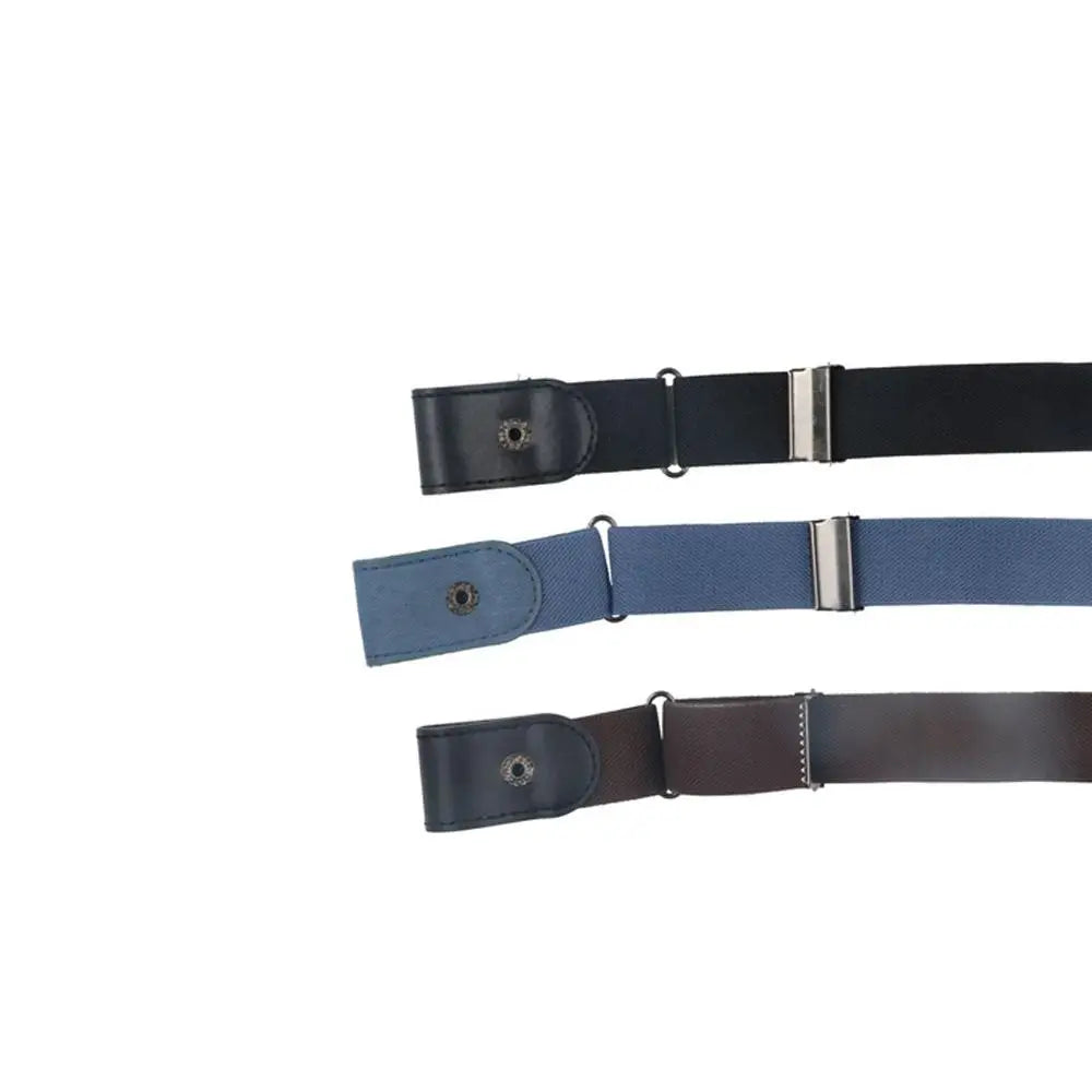 Women's Buckle-Free Elastic Invisible Belt – No-Hole Design Elastic Fashion Belt PLUSH