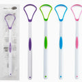 Silicone Tongue Scraper & Brush – Fresh Breath Oral Care Tongue Scraper PLUSH 00 Random color 1Pc