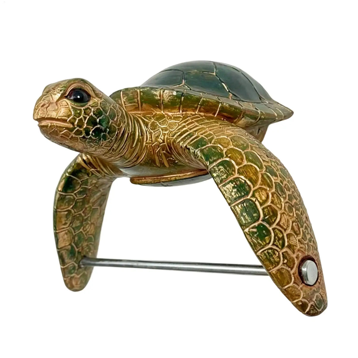 Sea Turtle Wall Mount Toilet Paper Holder – Coastal Bathroom Toilet Paper Holder PLUSH