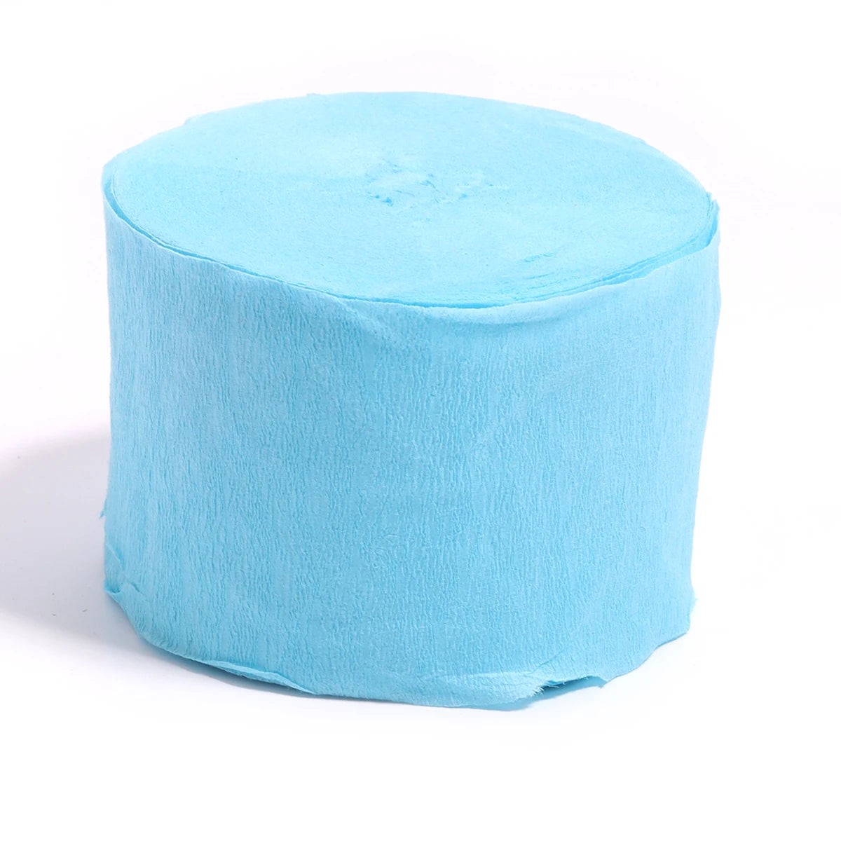 25m Colorful Crepe Paper Streamer Rolls – Party & Wedding Décor Party Streamer Rolls PLUSH light blue