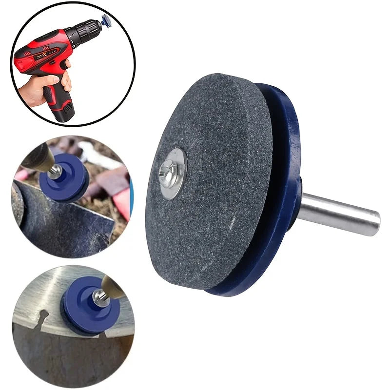 Electric Lawn Mower Blade Sharpener – Grinding Head & Whetstone Blade Sharpener Tool PLUSH