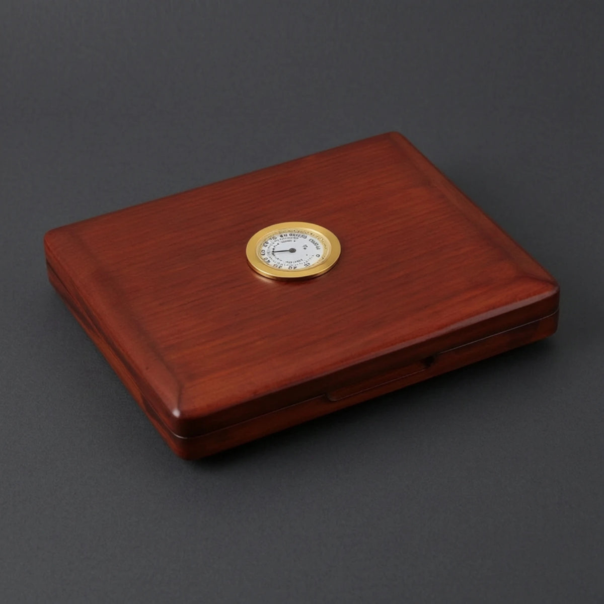 Wood Saxophone Reed Case with Hygrometer – 5 Reed Slots Reed Storage Case PLUSH