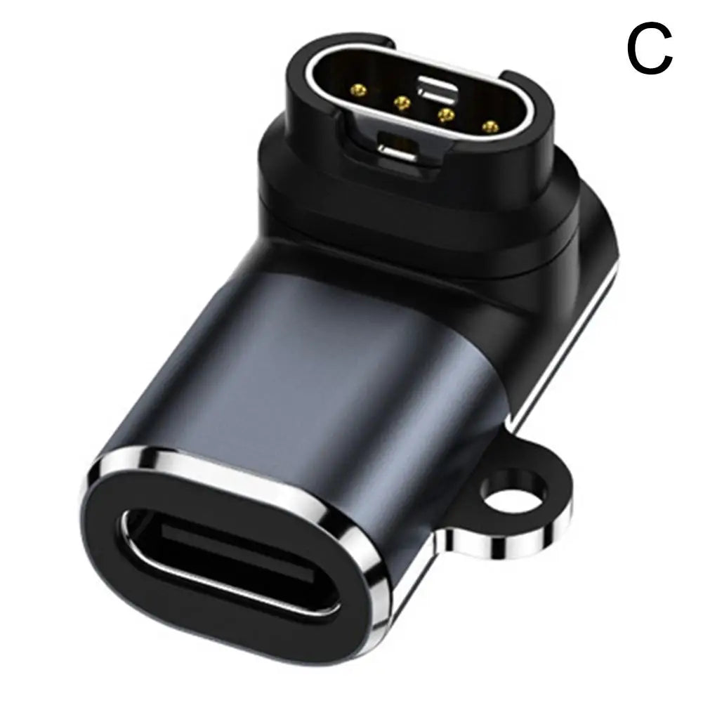 USB-C Charging Adapter for Garmin Fenix 7/6 & Forerunner Watch Charging Adapter PLUSH C