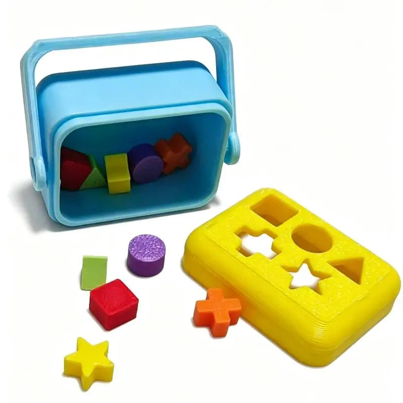 1:12 Miniature Shape Sorting Toy Set – Dollhouse Accessory Dollhouse Accessory PLUSH