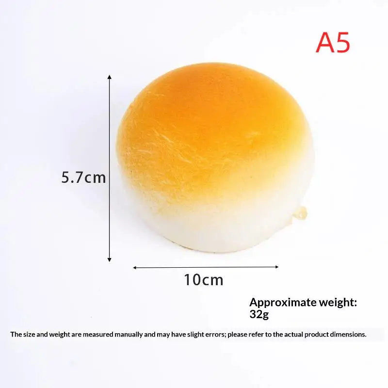 Milk Bread Slow Rising Squeeze Toy – Soft Fidget Squishy Squishy Fidget Toy PLUSH A5